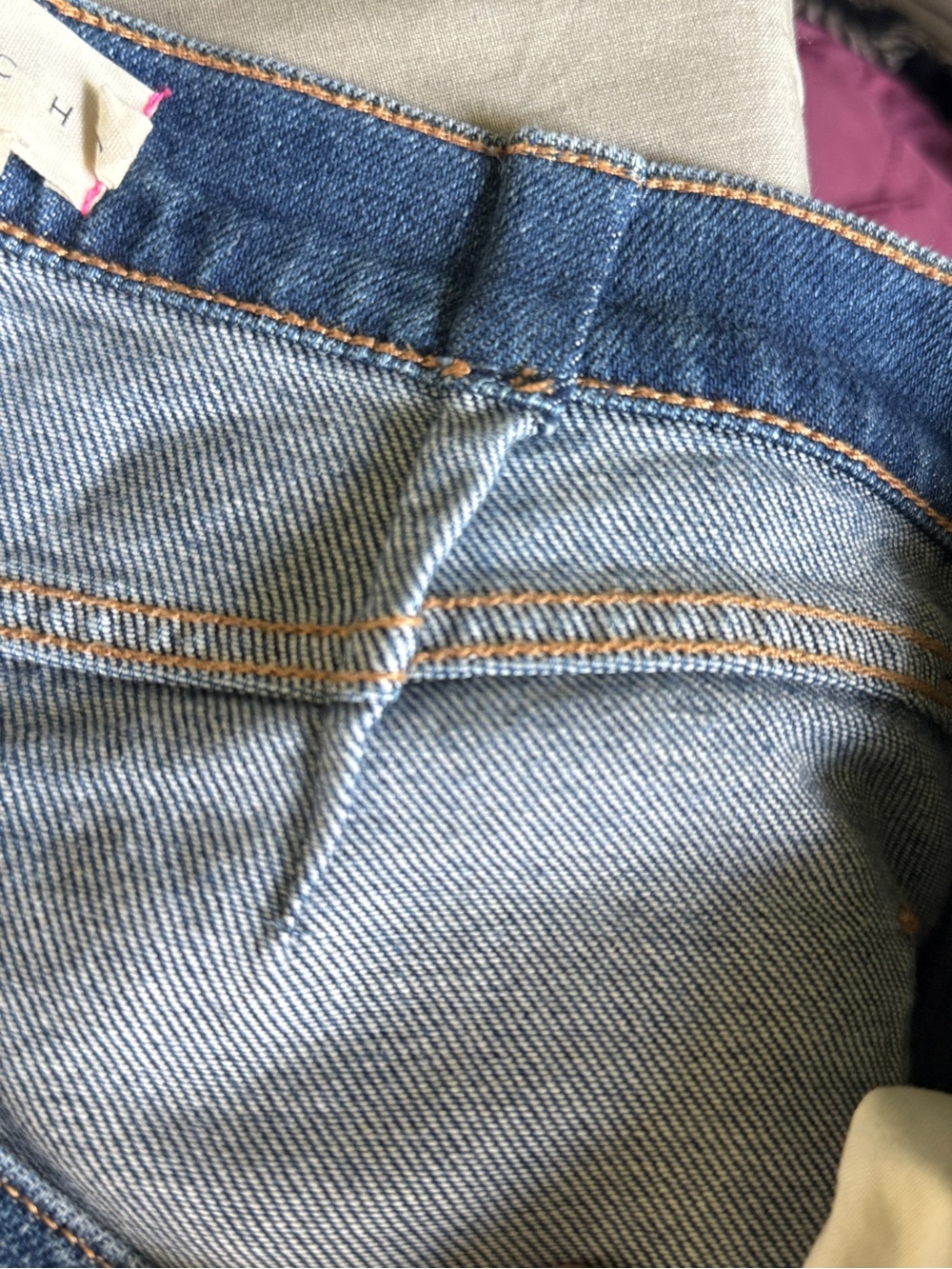 Hatch - Maternity Jeans - Straight Leg - Size 30 (see description) - Picture 6 of 8